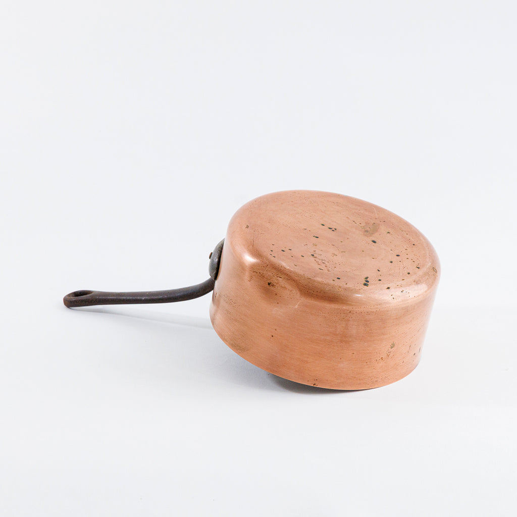 銅製の片手鍋（小）