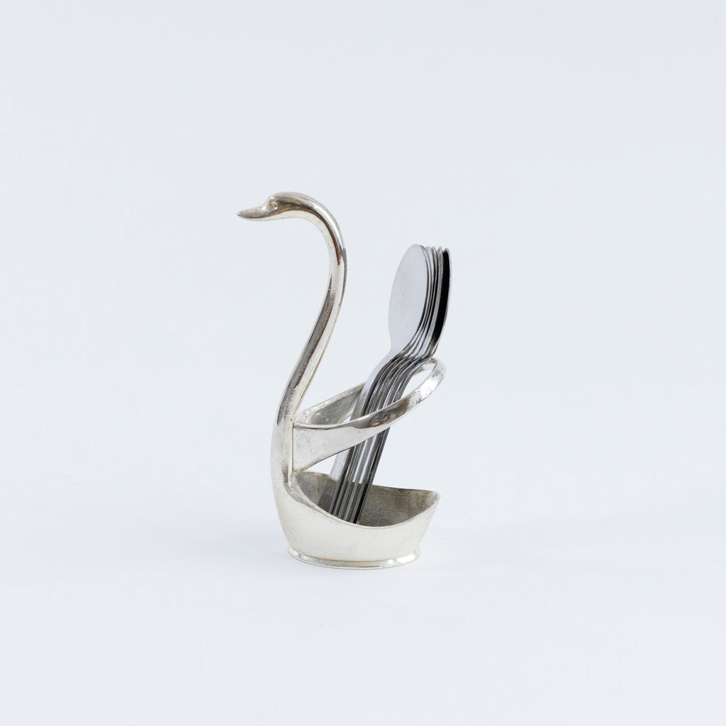 白鳥形カトラリーレスト