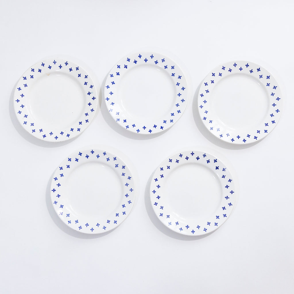 フルール・ドゥ・リスのデザートプレート 5枚セット