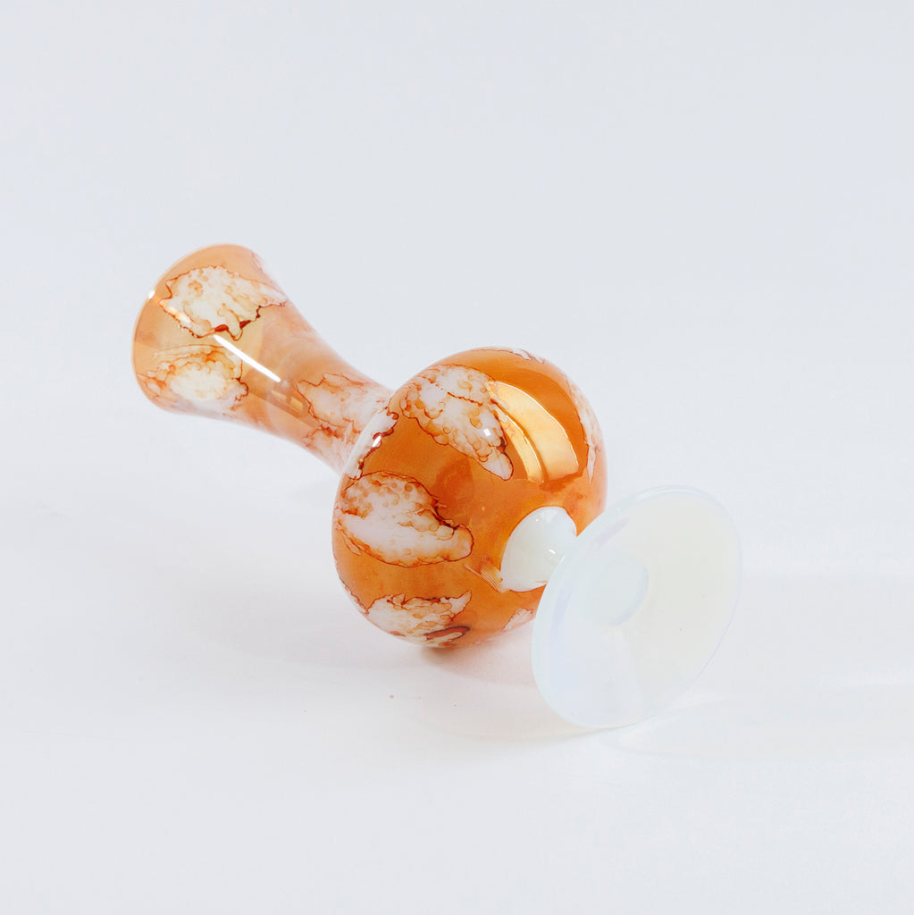 マーブル模様のフラワーベース