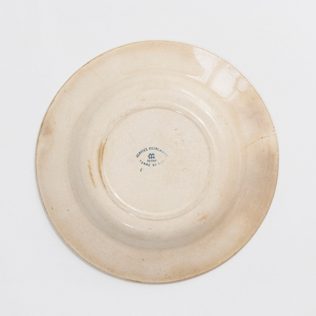 リモージュ窯のブルーのプレート