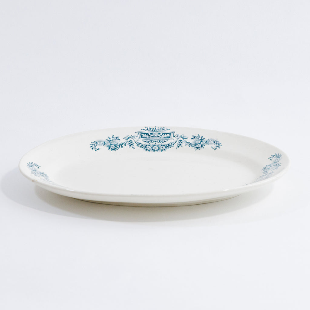 ロンシャン窯のオーバルプレート