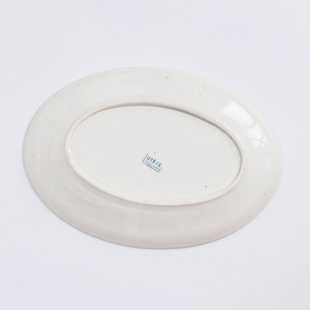 ロンシャン窯のオーバルプレート