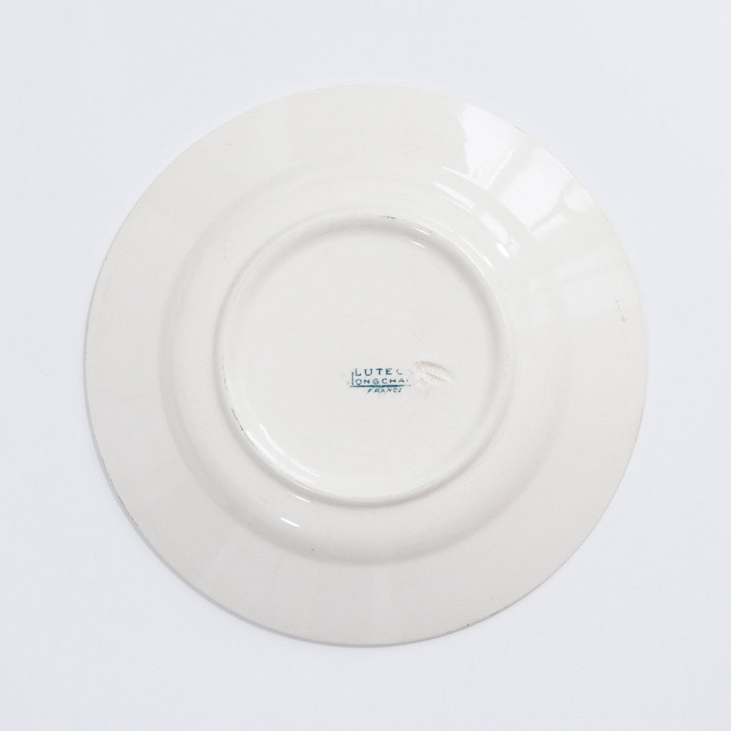 ロンシャン窯のラウンドプレート