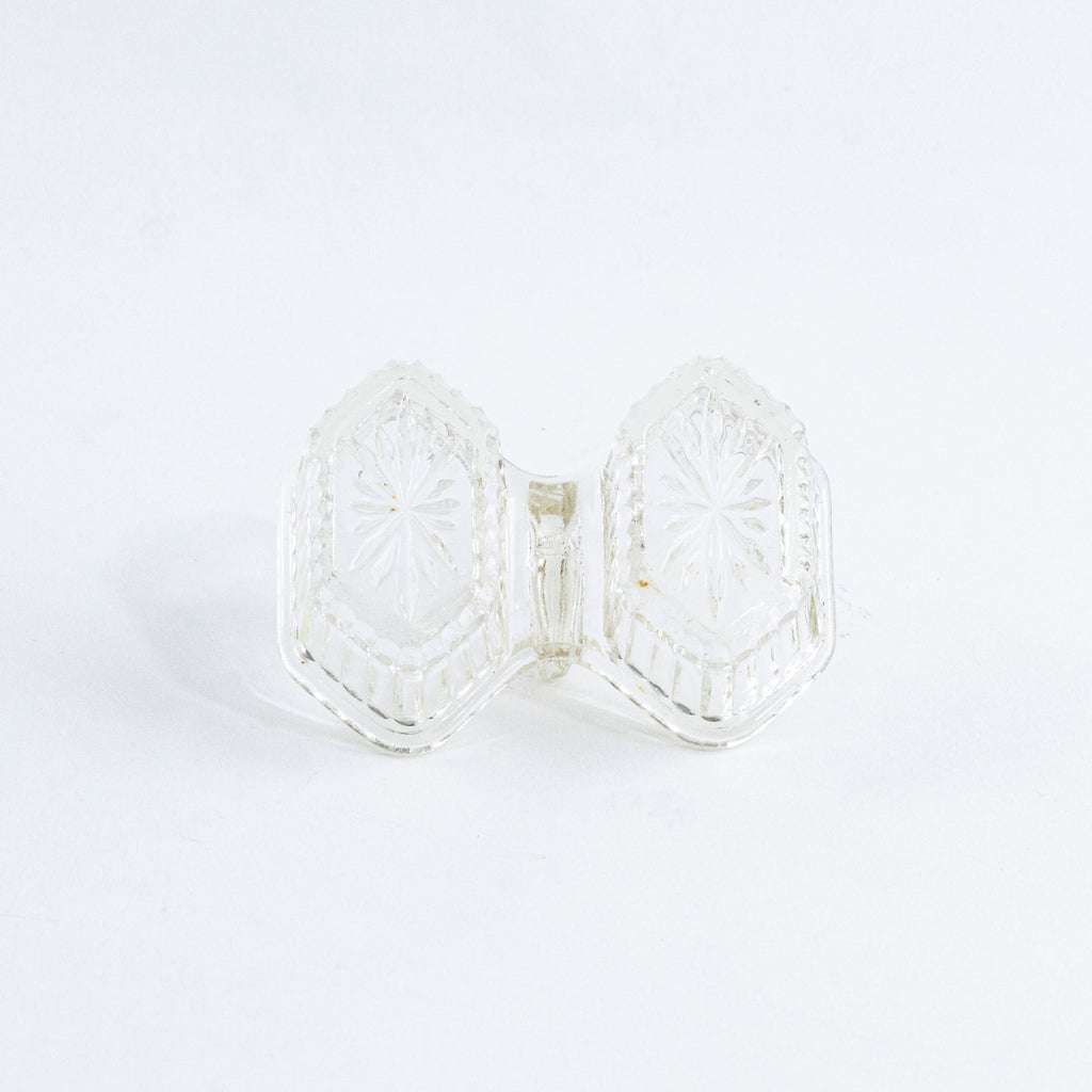 ガラスのソルト＆ペッパートレー