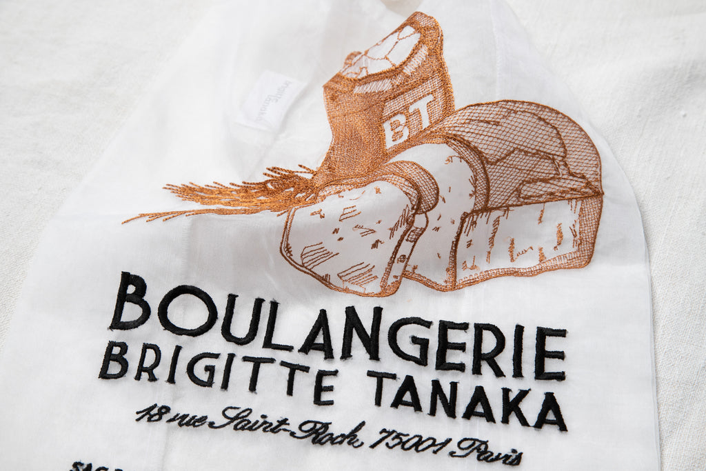 ブリジット・タナカ　オーガンジーバッグ「ブーランジュリー」